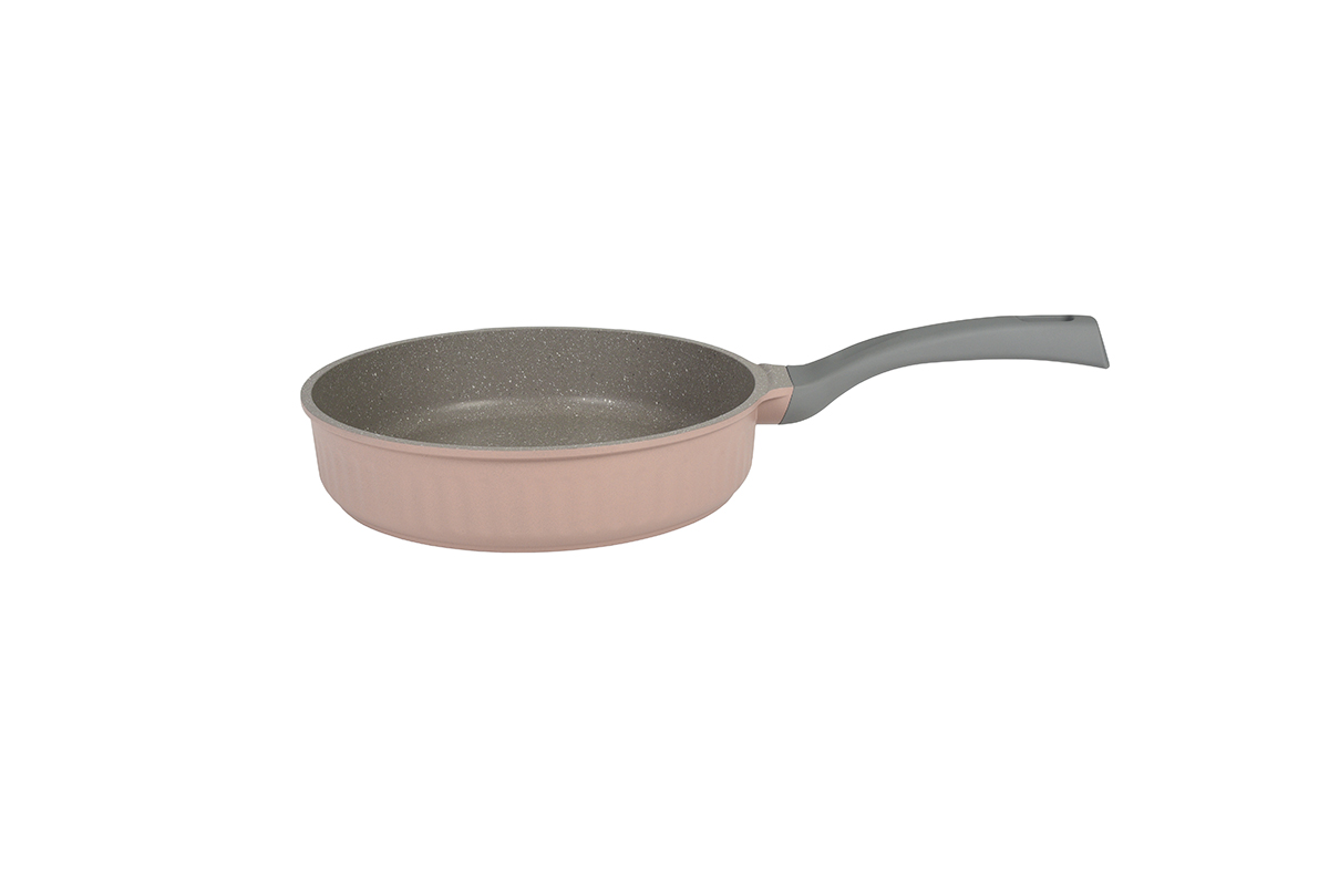 Сковорода 240мм с ручкой,  АП линия «Stella» (сappuccino)  0