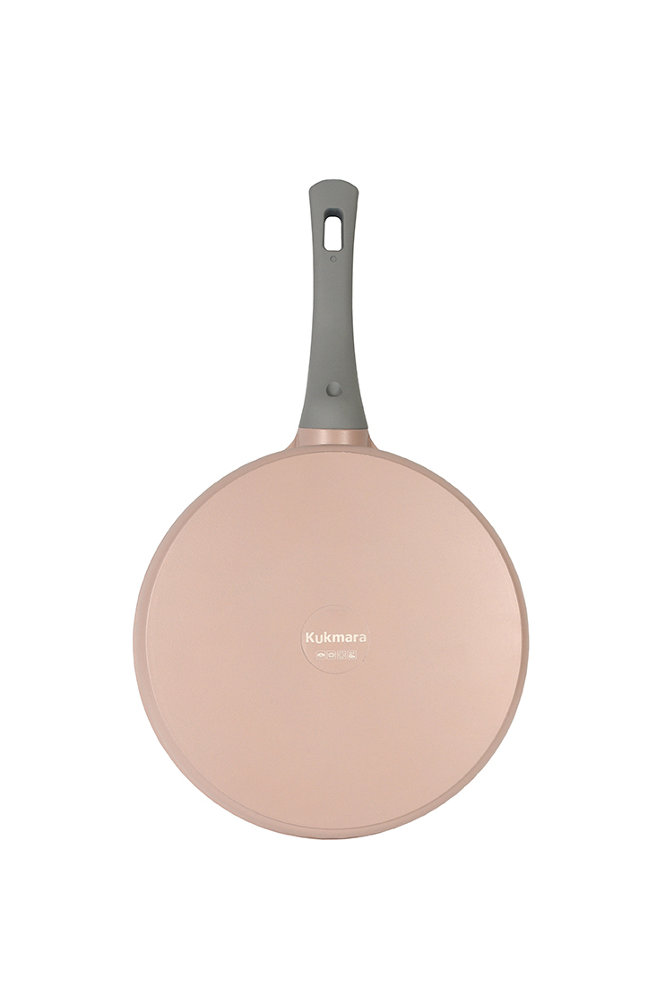 БЕЗ Сковорода 240мм с ручкой,  АП линия «Stella» (сappuccino)  5